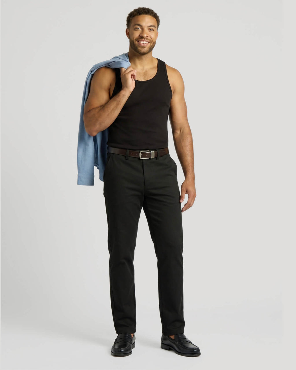 Ribbed Curved Hem Tank 3-Pack